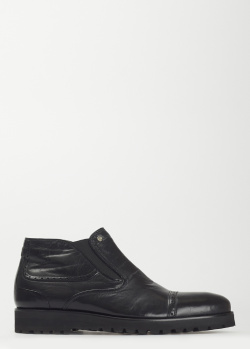Зимние ботинки Coupe черного цвета, фото
