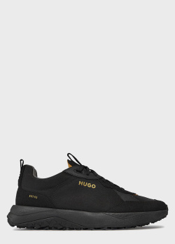 Мужские кроссовки Hugo Boss Hugo черного цвета, фото