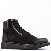 Черные ботинки Giampiero Nicola на меху, фото