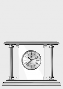 Настільний годинник El Casco сріблястого кольору, фото