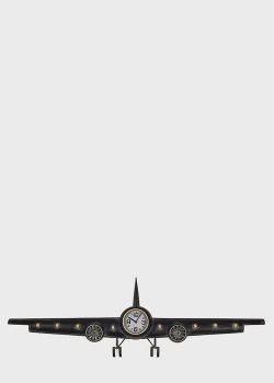 Настінний годинник Loft Clocks & Co Kelvin у вигляді літака, фото