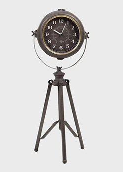 Часы напольные Loft Clocks & Co Pier на треноге , фото