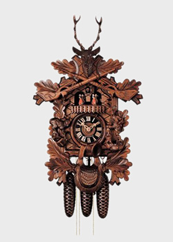Настенные часы Hoenes с кукушкой 8674-5tnu, фото