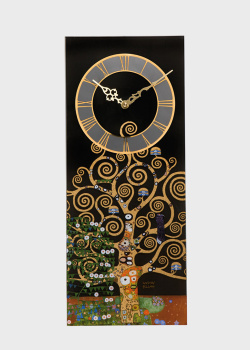 Настенные часы Goebel Artis Orbis Gustav Klimt Tree of Life 20х48см, фото
