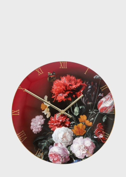 Настінний годинник Goebel Artis Orbis Jan Davidsz de Heem Flowers in Vase 31см, фото