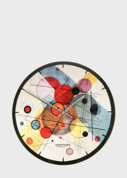 Фарфоровые настенные часы Goebel Artis Orbis Wassily Kandinsky Circles in a Circle 31см, фото
