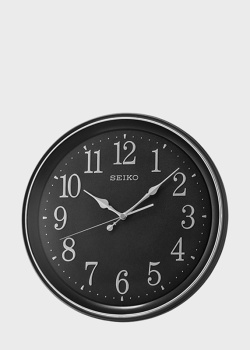 Настінний годинник Seiko Wall Clock чорного кольору, фото