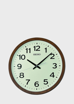 Настенные часы Seiko Wall Clock с подсветкой, фото