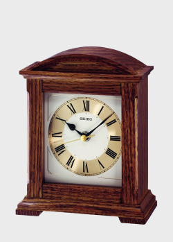 Настільний годинник з дуба Seiko Table Clock, фото