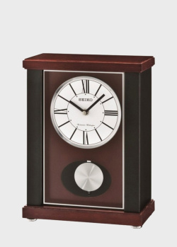 Деревянные настольные часы Seiko Table Clock, фото