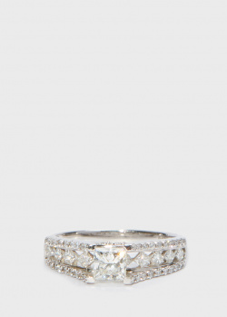 Золотое кольцо Zarina Sparkling Eyes в бриллиантах, фото