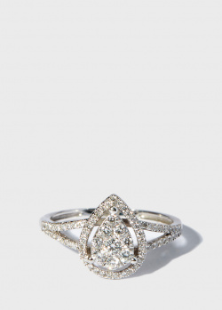 Перстень Zarina Your Grace з діамантовою доріжкою, фото