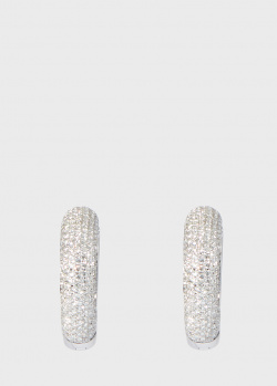 Сережки Zarina Sparkling Eyes з діамантовою доріжкою (1,149 ct), фото