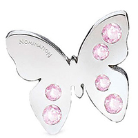 Кулон Nomination Butterfly у вигляді метелика прикрашений кристалами Svarovski, фото