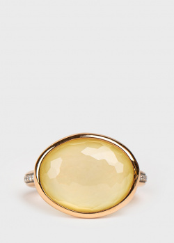Золотое кольцо Al Coro Candy с бриллиантами, фото