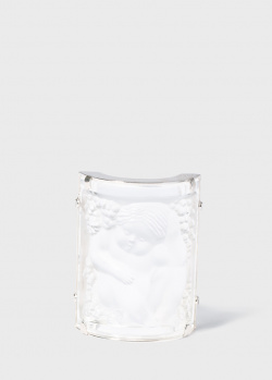Брошка Lalique Enfants Немовля з прозорого кришталю, фото