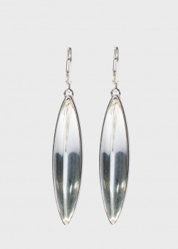 Длинные серьги Lalique Eclat Collection из серебра, фото