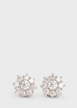 Бриллиантовые серьги Mirco Visconti в виде цветка, фото