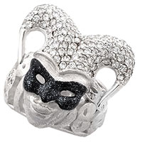 Серебряное кольцо Misis Casanova с цирконами, фото