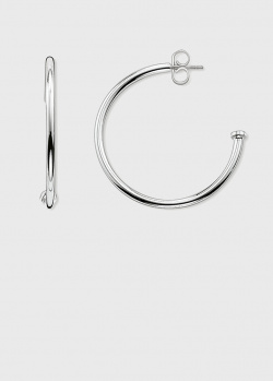 Серьги-кольца Thomas Sabo из серебра, фото