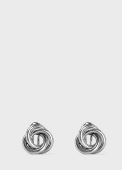 Срібна каблучка Marcello Pane у вигляді спіралі, фото