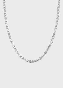 Ланцюжок зі срібла Zancan Cosmopolitan з переплетенням ланок, фото