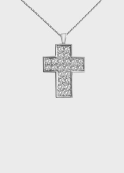 Цепочка с крестиком Bibigi из золота с бриллиантами, фото