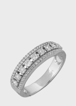 Кольцо из золота Soul Diamonds с бриллиантовой дорожкой, фото