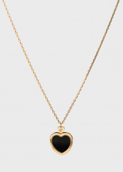 Золотая цепочка Ponte Vecchio Love Lock с подвеской-сердце, фото