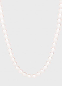 Жемчужное ожерелье Yamagiwa с бриллиантами, фото