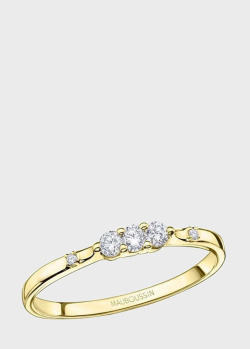 Перстень Mauboussin Trois Grains d'Amour з білими діамантами, фото