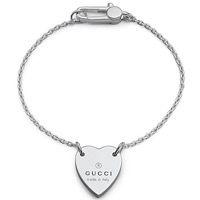 Браслет Gucci зі срібла Trademark heart, фото