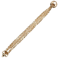 Золотий браслет Gucci Marina Chain з кількома ланцюговими рядами, фото