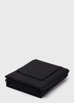 Постільна білизна Fazzini Home Trecento Duvet Cover чорного кольору (2-спальний євро extra size), фото