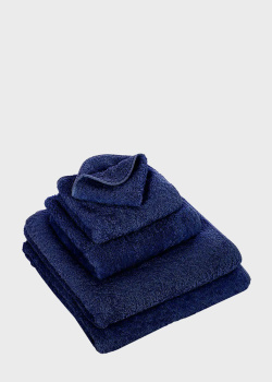 Полотенце темно-синего цвета Abyss & Habidecor Super Pile 30х30см, фото
