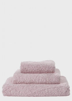 Розовое полотенце Abyss & Habidecor Super Pile 55х100см из хлопка, фото