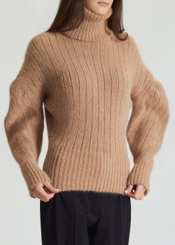 Ангоровий светр Alexandre Vauthier зі спущеною лінією плечей, фото