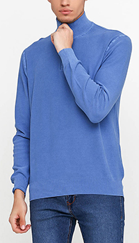Чоловічий джемпер Cashmere Company синього кольору, фото