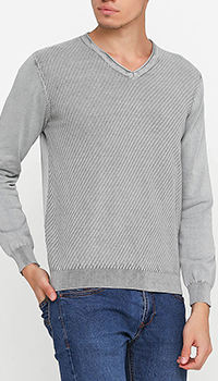 Мужской пуловер Cashmere Company серого цвета, фото