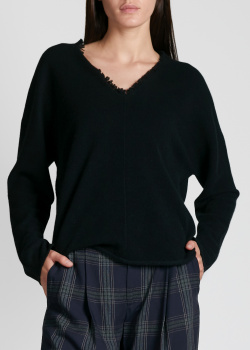 Кашеміровий пуловер Vince чорного кольору, фото