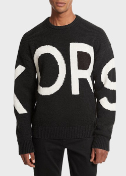 Трикотажний светр Michael Kors з об'ємним лого, фото