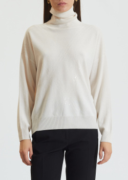 Вовняний светр Peserico з шовком та кашеміром, фото