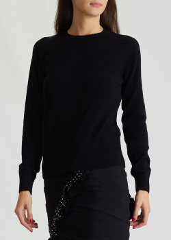 Кашемировый джемпер Saint Laurent в черном цвета, фото