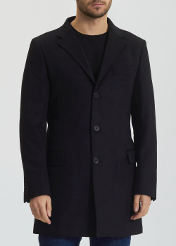 Коротке пальто Azzaro чорного кольору, фото