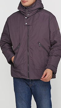 Сіра куртка Trussardi Collection з кишенями, фото