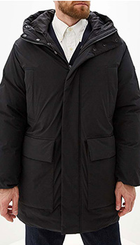 Чорна куртка Emporio Armani, фото