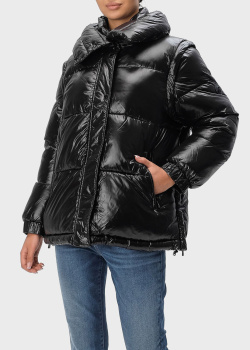 Черная куртка Michael Kors со съемными рукавами, фото