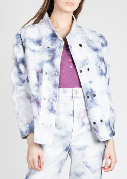 Джинсова куртка Isabel Marant з принтом, фото
