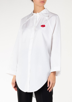 Біла сорочка Nina Ricci з вишивкою, фото