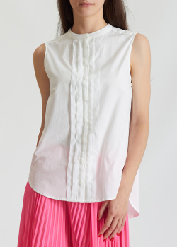 Блуза без рукавов Emporio Armani из хлопка, фото